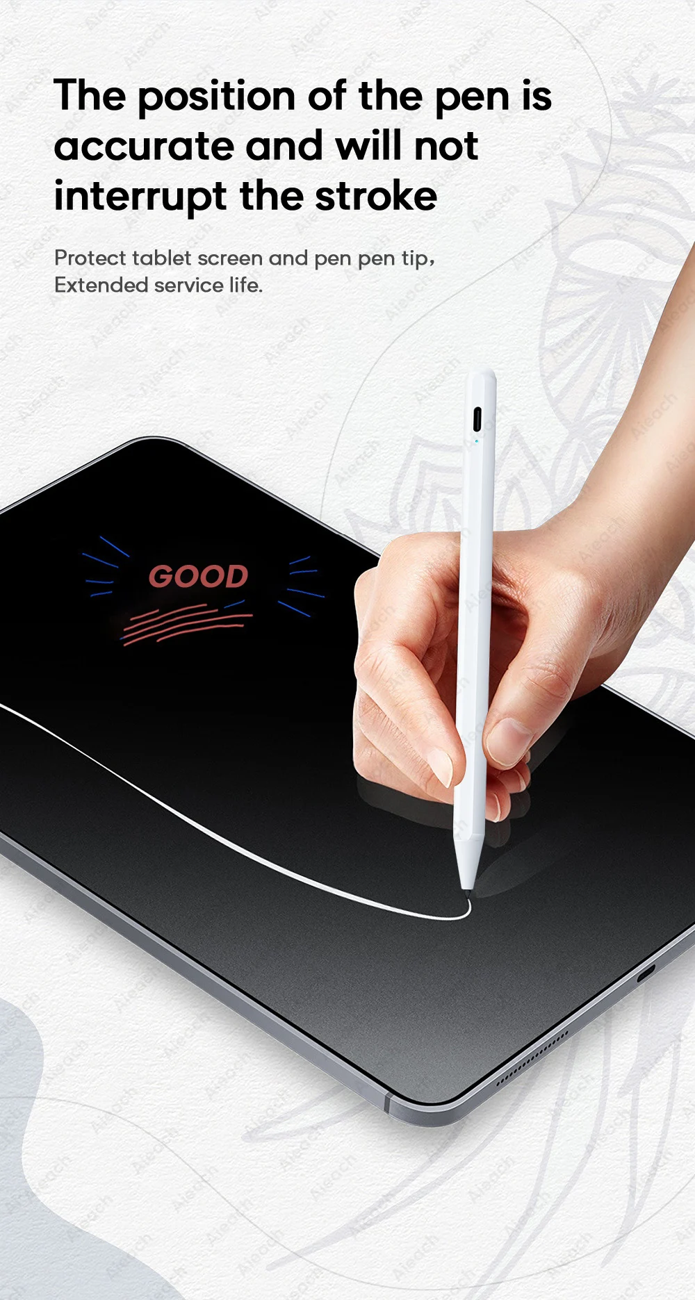 Description Picture 4 of itemLike Writing On The Paper Screen Protector Film For Iconic Brand Tab M10 HD 10.1'' TB-X505F X505L X605F X605L Matte PET Painting Write