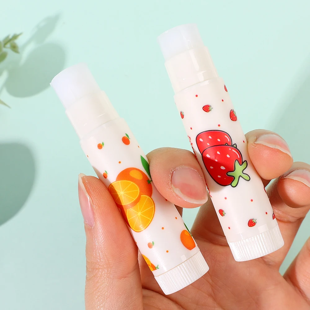 Fruit Flavor Lip Balm Long Lasting Moisturizing Lips Reduce Lip Line Anti Aging Anti-drying Hydration Lip Care Lipsticks Makeup