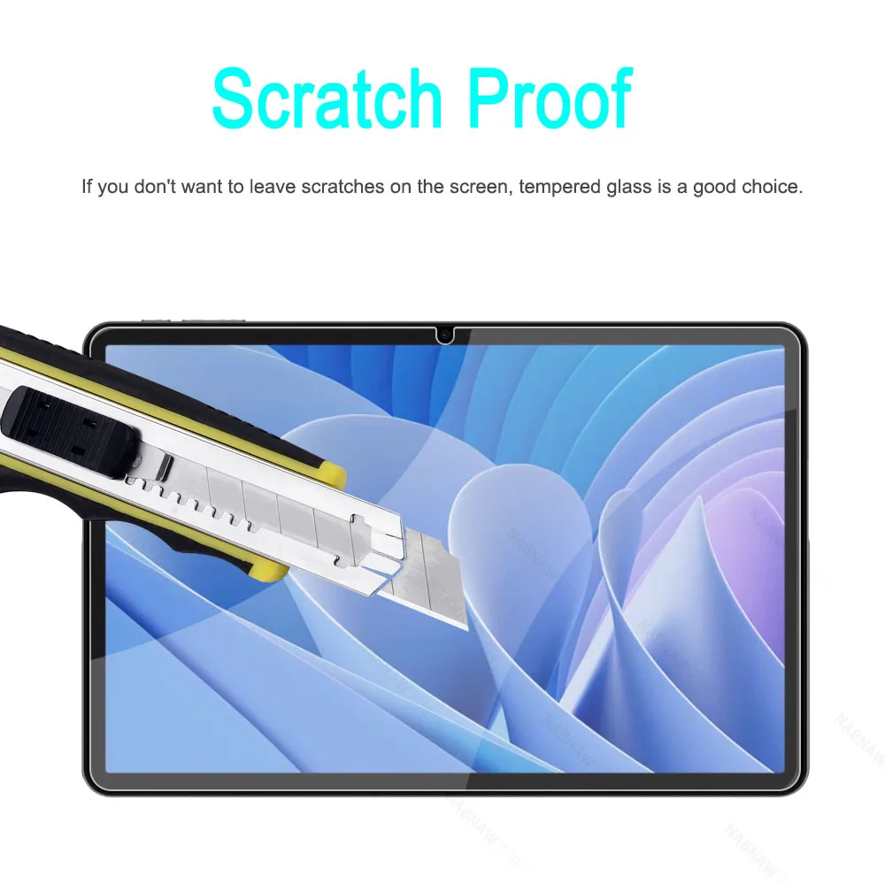 Description Picture 4 of item2 Pieces Scratch Proof HD Tempered Glass Screen Protector For DOOGEE T30 Pro Tablet Film 11 Inch Glass Protector