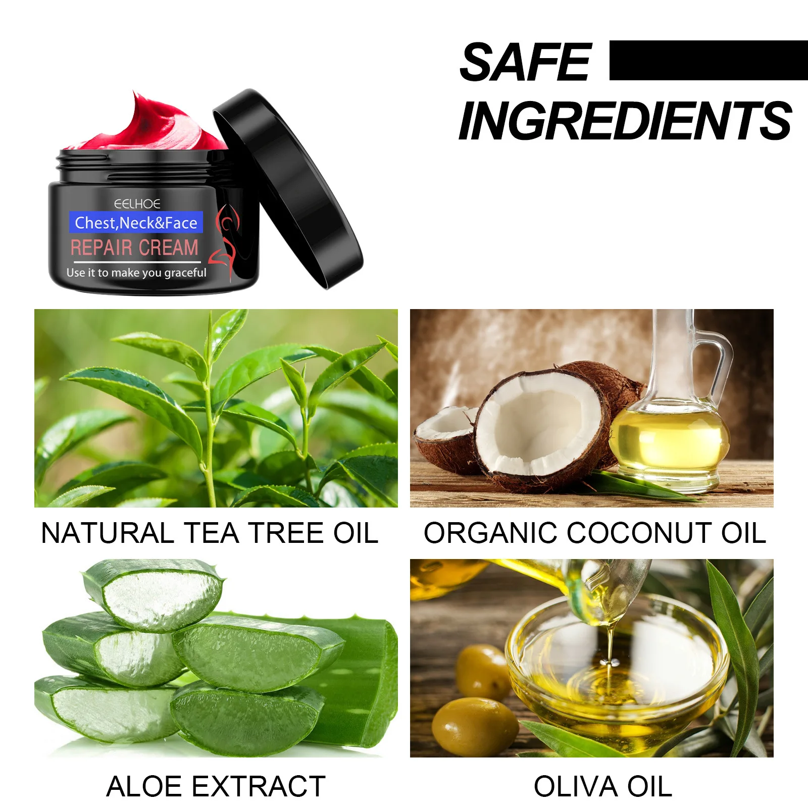 Description Picture 4 of itemFacial Firming Wrinkle Remover Cream Lift Tighten Fade Face Neck Fine Lines Anti-aging Moisturizer Whitening Skin Care Products