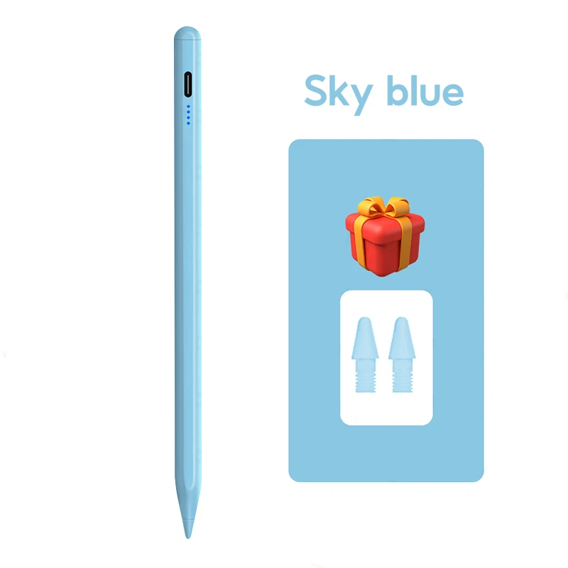 Description Picture 4 of itemTBTIC Active Capacitive Stylus Pencil Pen with Palm Rejection Tilt for IPad  Air 4 5th 10th Pro12.9 9th 8th 7th 6th Mini 6 5 Gen