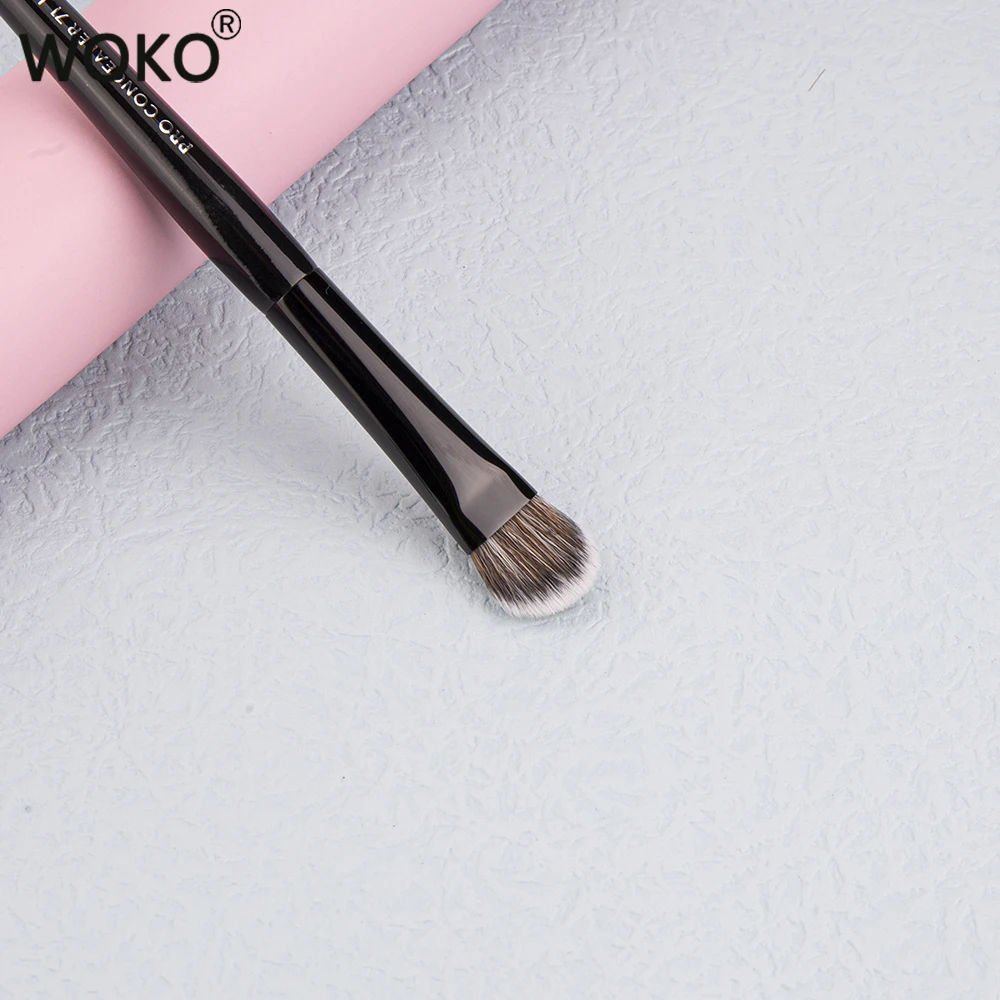 Description Picture 5 of itemPRO 71 Concealer Brush Buildable Coverage Concealer Blending Makeup Brush Professional Concealer Liquid Cream Sticks Makeup Tool