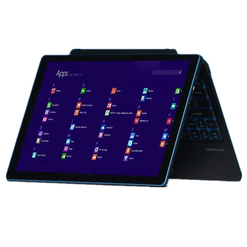 Description Picture 4 of item11.6'' 2IN1 With Docking Keyboard G12 Nextbook Windows 10 Quad Core 1GB RAM 64GB ROM Tablet PC Intel Atom 3735G CPU 1366*768 IPS