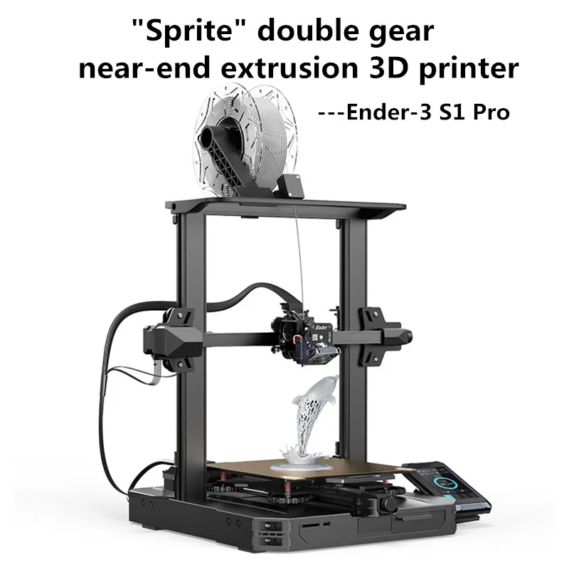 Ender-3 S1 Pro Creative DIY Teaching Product Display Model FDM Melt Deposition Forming Automatic Leveling Silent 3D Printer