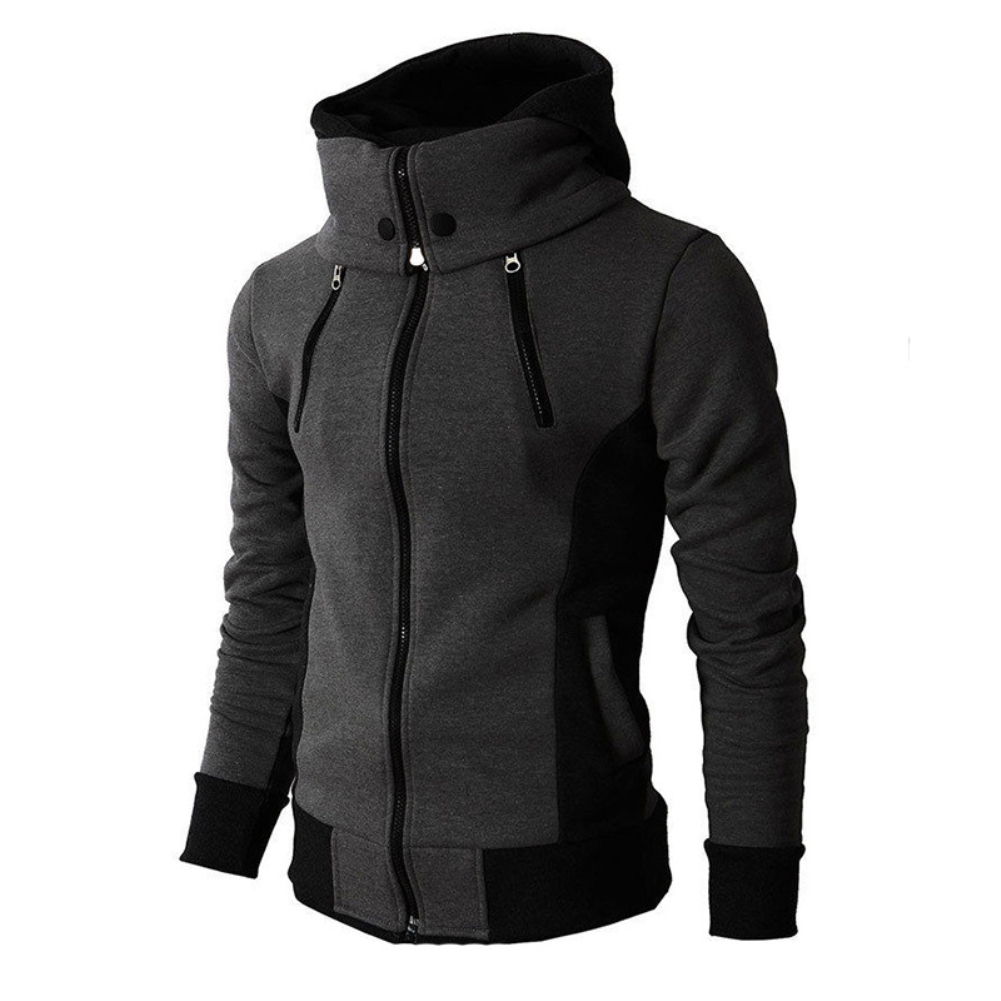 Winwinus Women Warm Plus Velvet Thick Zipper Hooded Overcoat Sweatshirt 