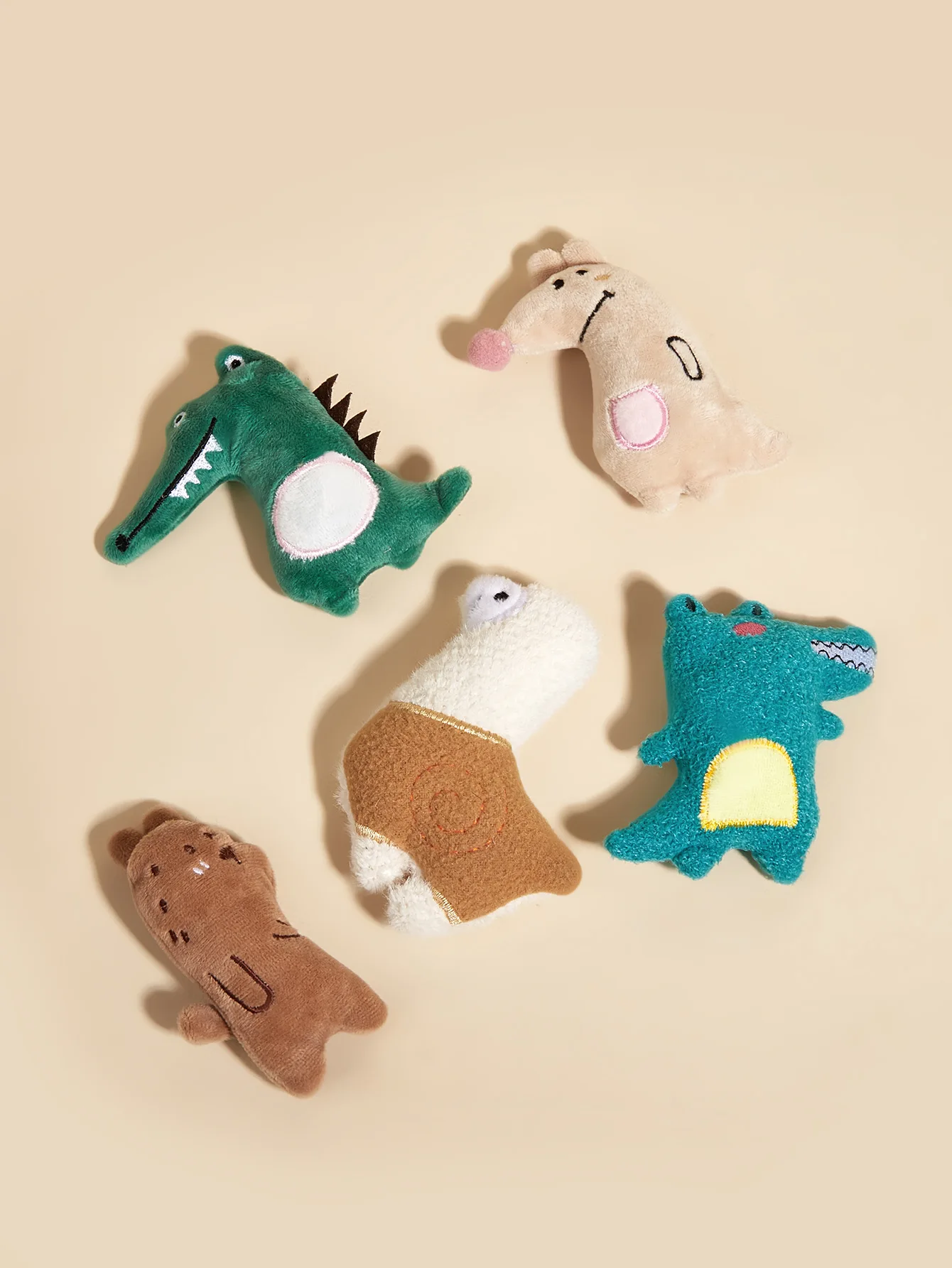 Description Picture 6 of itemPlush Cat Toys Cat Supplies Dinosaurs with Cat Grass Shape Soft Self-healing Pet Supplies Interactive Cat Toy