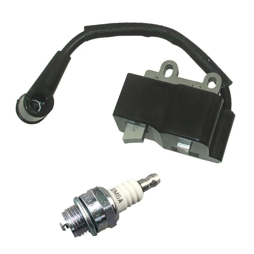 A411000500 A411000501 Ignition Coil Module With BM6A Spark Plug For  Shindaiwa Echo ES-250 ES-252 PB-250 PB-250LN PB-252