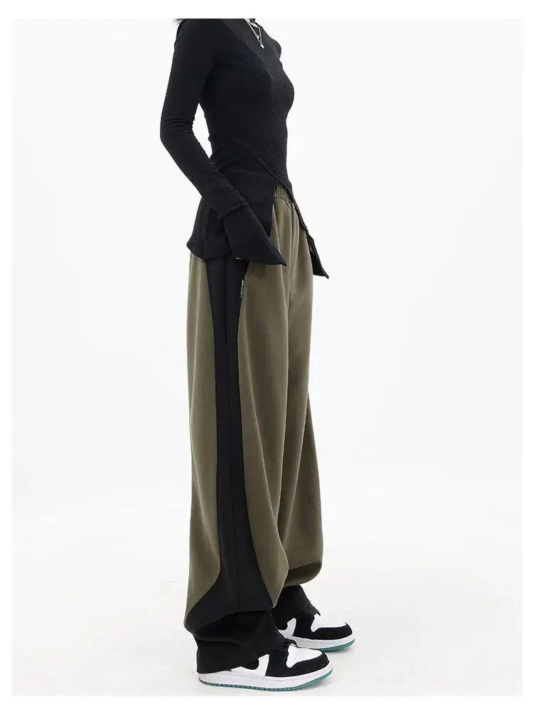 Sweatpants Women Y2k Streetwear Korean Fashion Wide Leg Harem Pants High Waist Loose Joggers 2023 Spring Casual Vintage Trousers
