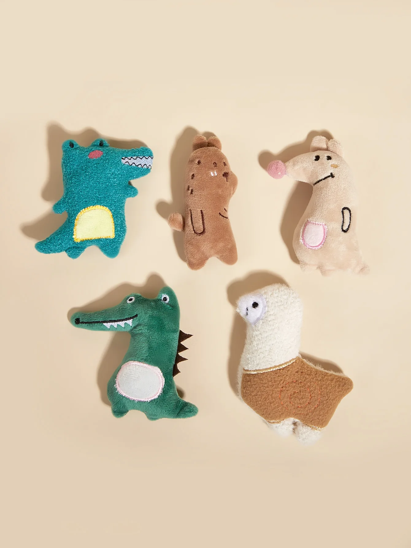 Description Picture 3 of itemPlush Cat Toys Cat Supplies Dinosaurs with Cat Grass Shape Soft Self-healing Pet Supplies Interactive Cat Toy