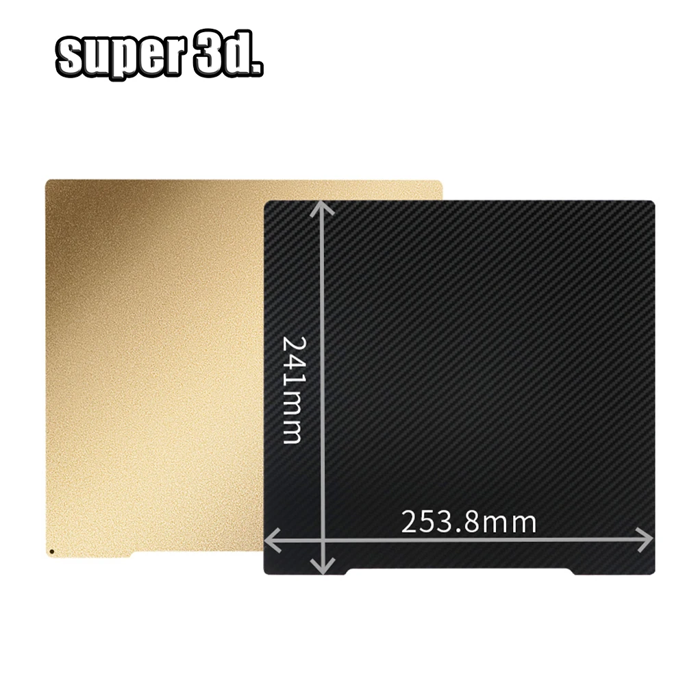Description Picture 5 of itemFor MK3S PEO Plate PEI Sheet Double Sided PET PEI Spring Steel Sheet Magnetic For Prusa i3 MK2.5S Mk3 MK3S+ Build Plate Pei peo