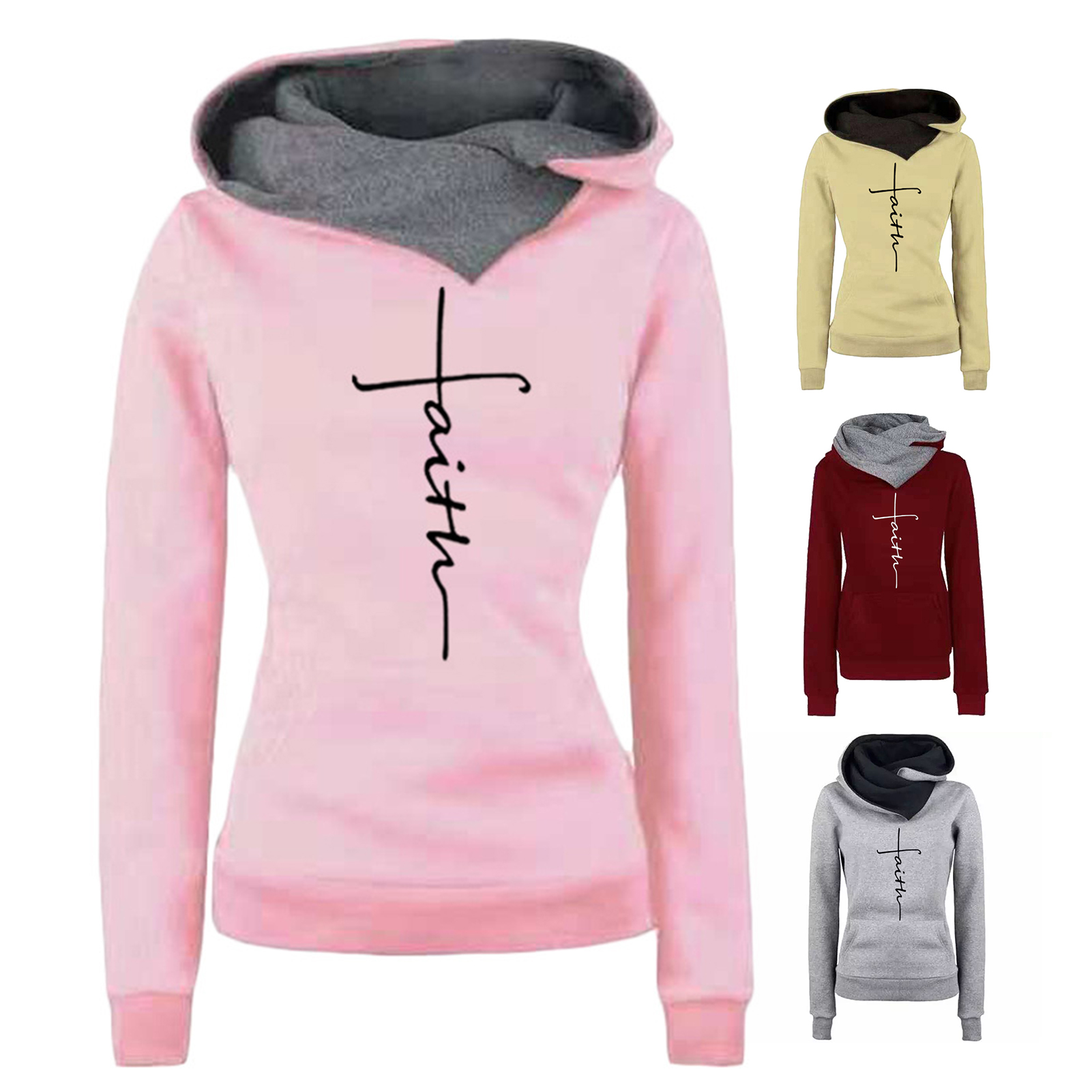 faith hooded sweatshirt