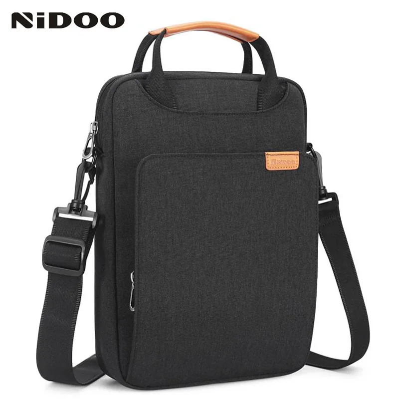 NIDOO Laptop Bag Sleeve For MacBook Air Pro 13  M1 Shoulder Bag For iPad Pro 12.9 Waterproof Notebook Briefcase Case Handbag