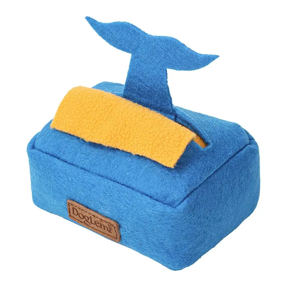Description Picture 6 of itemDog Sniffing Toys Hide And Seek Tissue Box Snuffle Dog Toy Interactive Treat Dog Feeder Pet Toys Nosework Training Toy For Cats