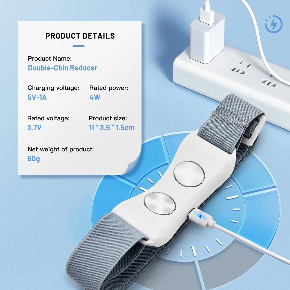 Description Picture 4 of itemEMS V-Face Beauty Device Intelligent Electric V- Face Shaping Massager Facial Lifting To Removing Double Chin Skin Tightening