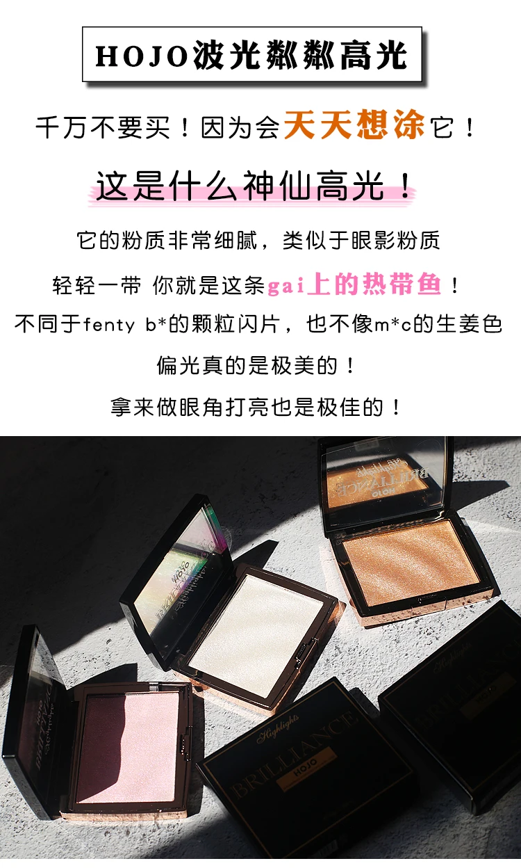 Description Picture 6 of itemGUICAMI  New Highlighter Makeup Shimmer Powder Highlighter Palette Base Illuminator Highlight Face Contour Golden Bronzer