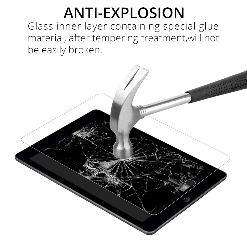 Description Picture 4 of item2PCS tempered glass screen protector for Huawei matepad T8 8.0 8'' tablet screen protective film