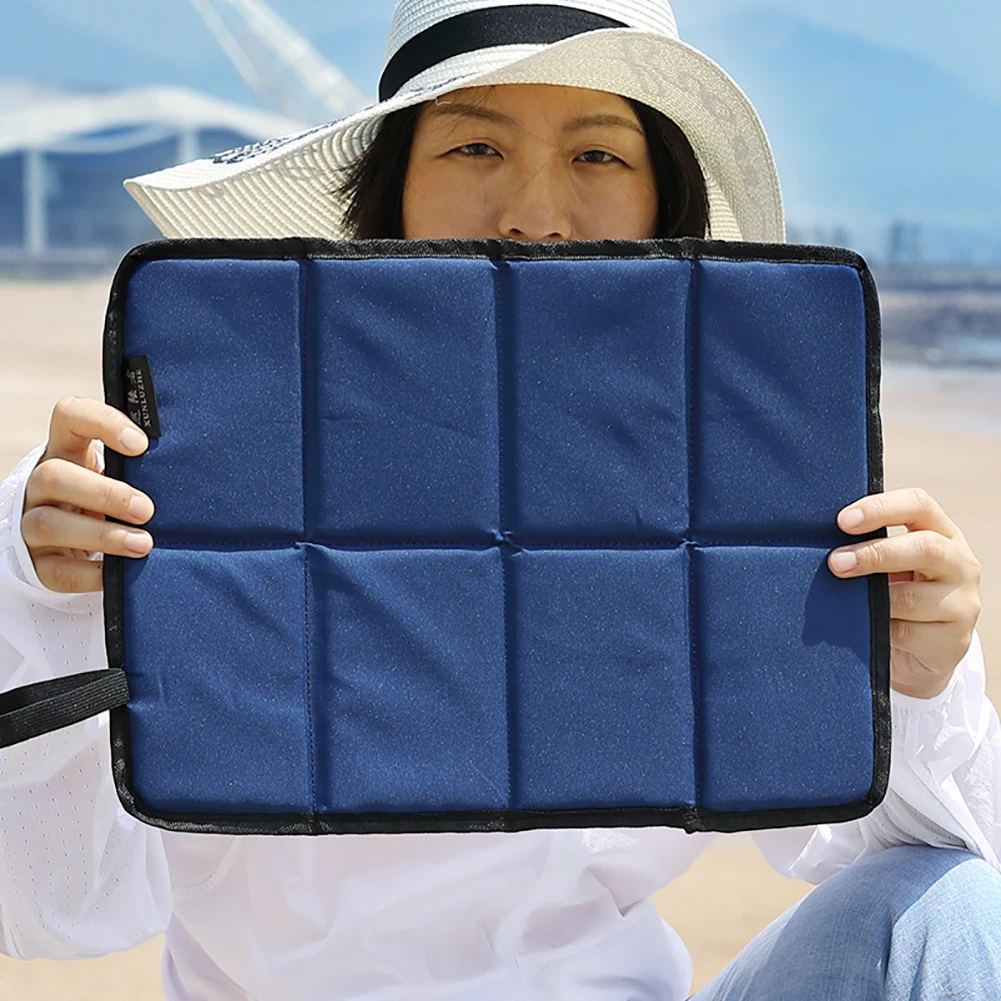 Description Picture 6 of itemBeach Camping Leisure Seat Mat Outdoor Foldable Hiking Picnic Relaxation Sitting Pad Ultralight Waterproof Resistant Pad Cushion