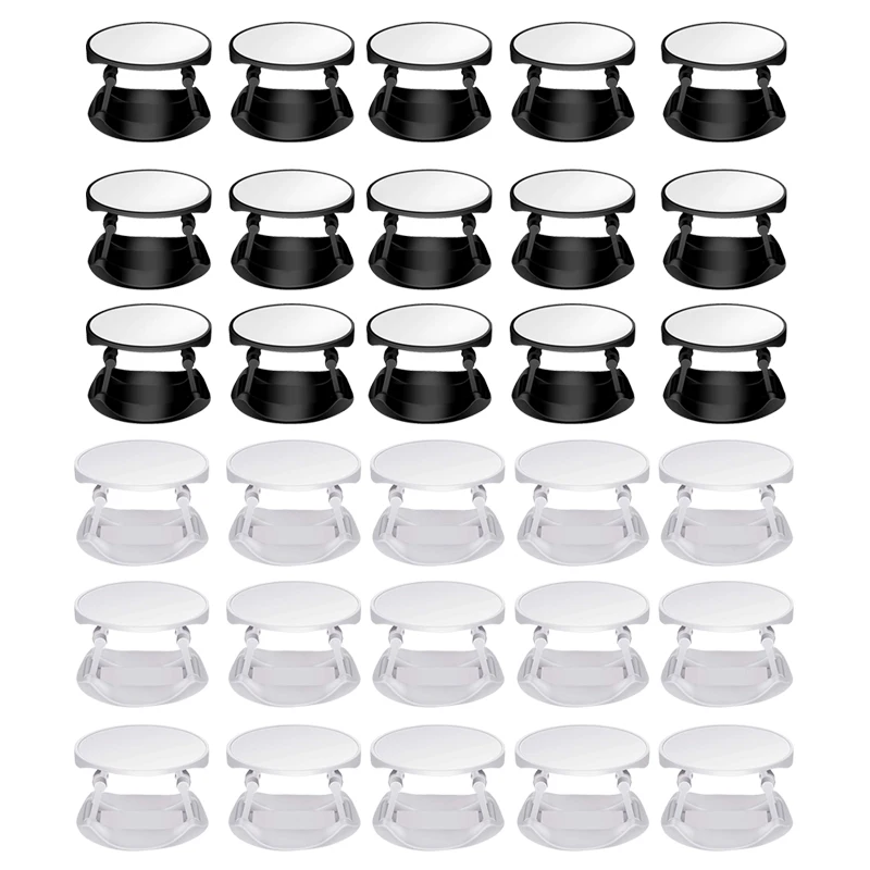 30 Pieces Blank Sublimation Phone Holders Phone Grip Blanks Heat Press Phone Grip Collapsible Phone Grip Holder