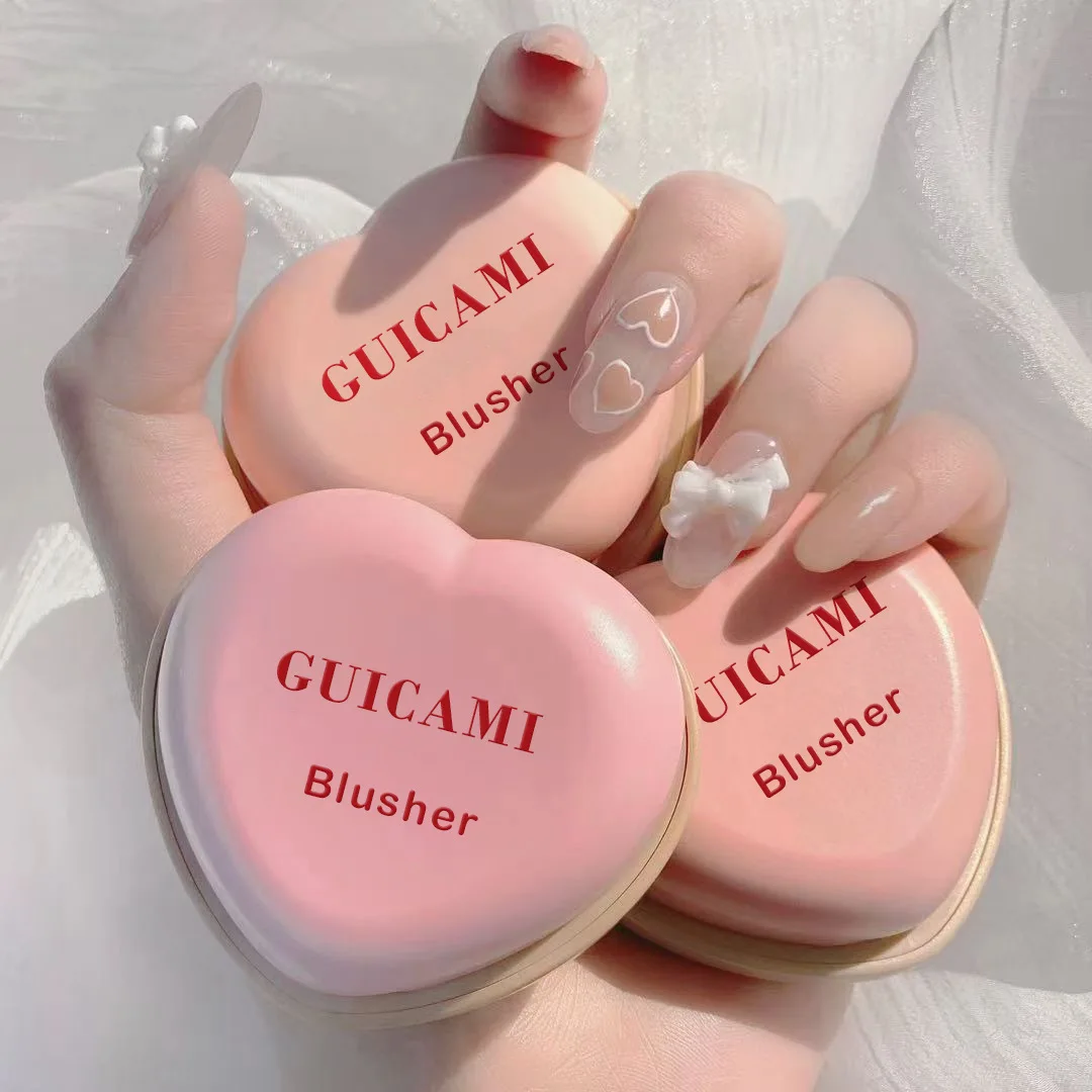 Description Picture 4 of itemGUICAMI Face Blush palette Natural Love Cookies Blush waterproof long lasting silky orange powder professional blush maquiagem