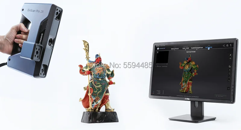 GoodCut 3d Scanner White Light Einscan Pro 2X 1.13kg for CNC Router