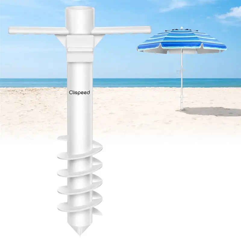 Description Picture 5 of item2022 New Beach Umbrella Sand Anchor Plastic Camping Umbrella Stand Grassland Umbrella Anchor Vacation Essentials