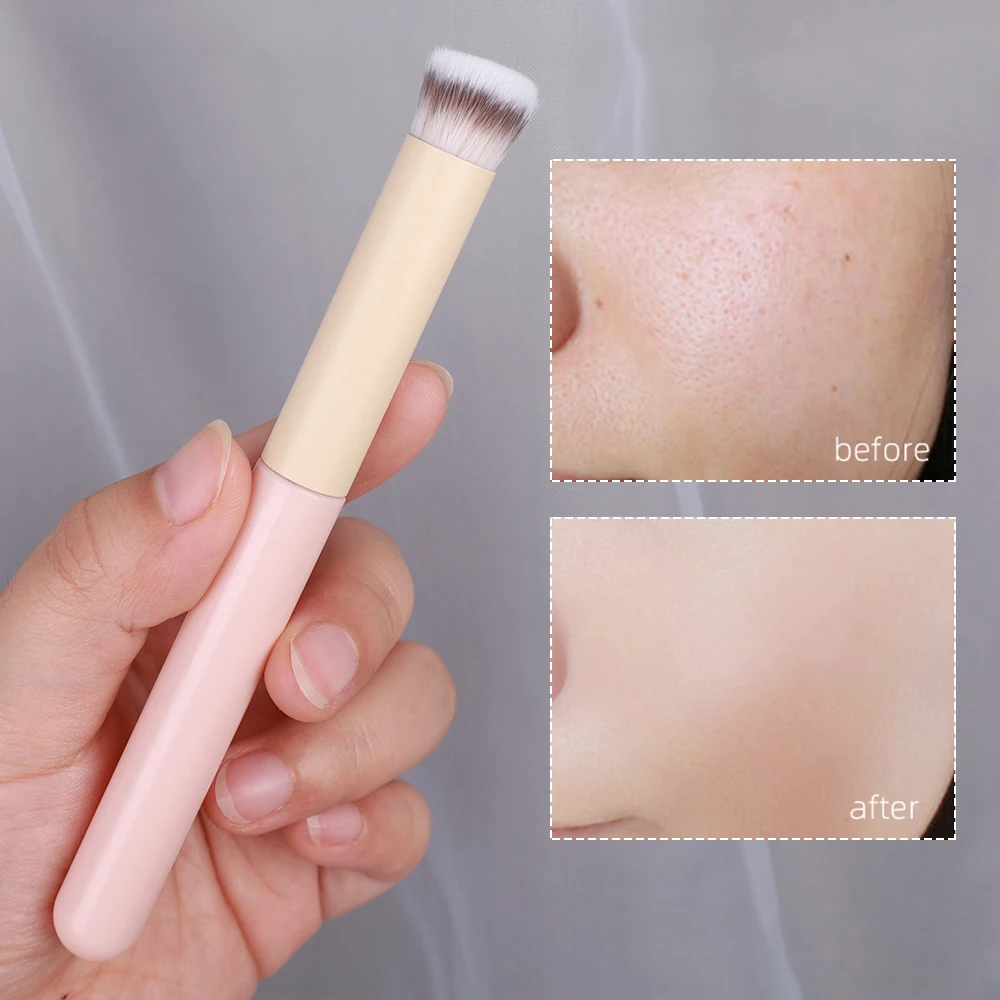 High Quality Makeup Brushes Mantou Sponge Concealer Brushes Lipstick Lip Makeup Brush Cosmetic Tools Foundation Concealer Brush