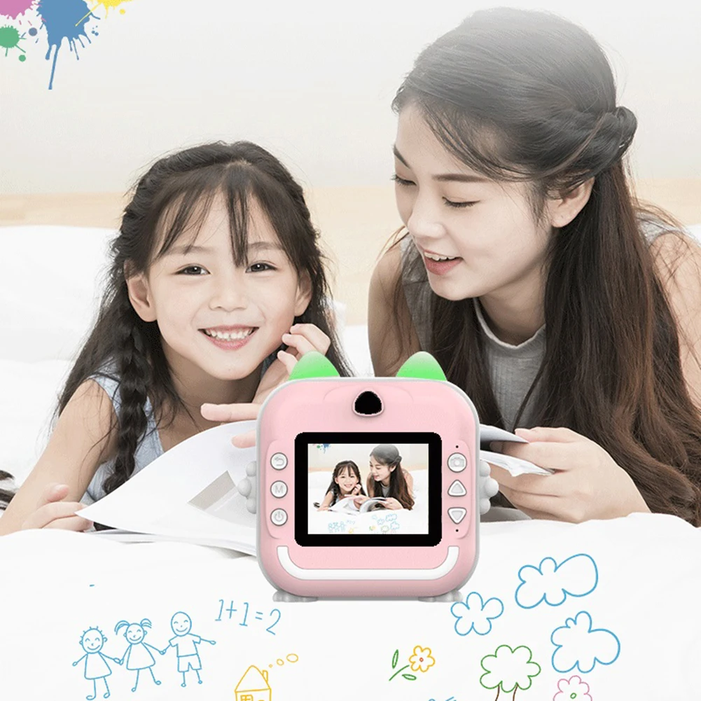 Description Picture 5 of itemKids Digital Photo Camera with Thermal Printer Instant Photo Printing Camera Video Recording Take Pictures Educational Toys
