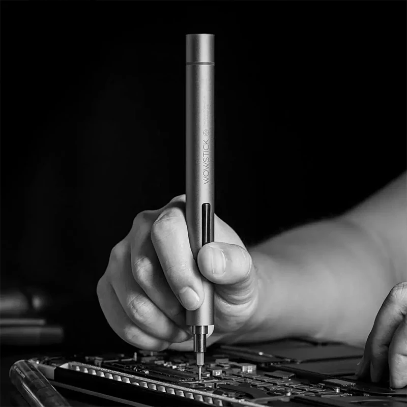Wowstick 1F+ Precision Screwdriver Manual Electric Rechargeable Lithium Power Screw Driver with LED Light 64in1 Kit