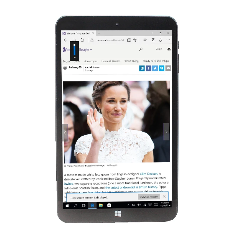 Description Picture 4 of itemBig Sales Pocket Tablet 8 Inch 2GB DDR3+16GB eMMC AR1 Windows10 Dual Cameras Quad Core WIFI 1.33GHz X64-Based Processor