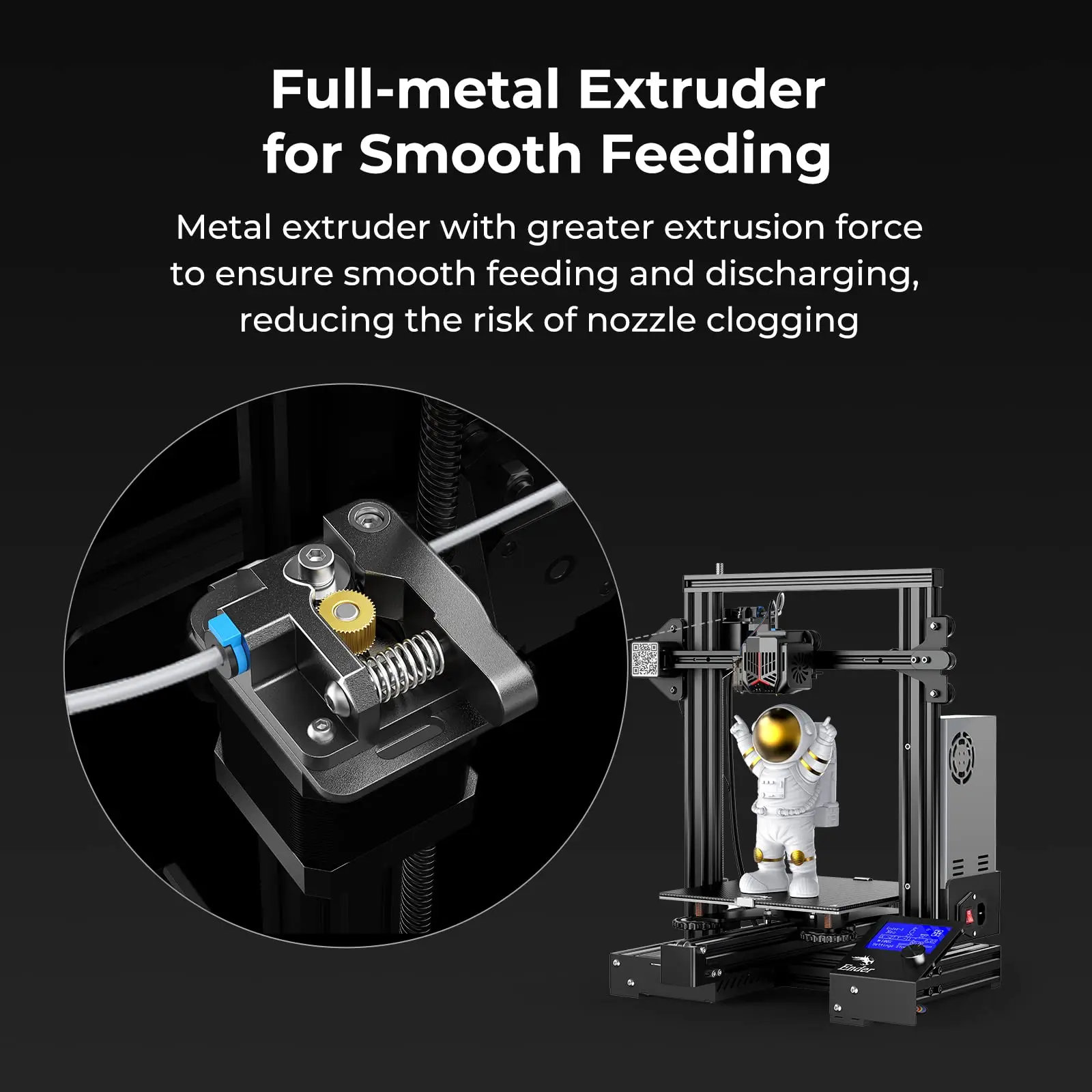Description Picture 5 of itemCREALITY Ender 3 3D Printer Resume Printing 3D Printer New Ender-3 Neo CR Touch Full-metal Extruder Professional DIY FDM Printer