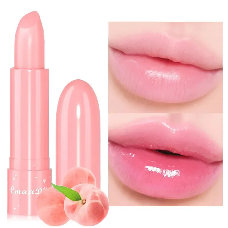 Fruit Jelly LipBalm Color Changing LipBalm Dual Use Reduce Lip Wrinkles Lasting Moisturizing Hydrating Anti-drying Natural Lips