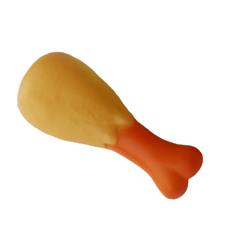 Description Picture 6 of itemPet Dog Toy Rubber Chicken Leg Puppy Sound Squeaker Chew Toys for Dogs Puppy Cat Interactive Pet Supplies Dog Products Gift