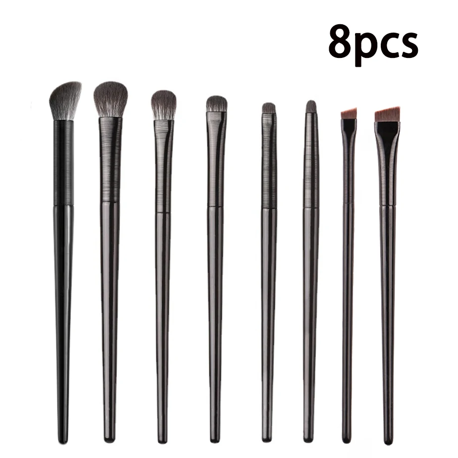 Description Picture 4 of item6/9PCS Eyeshadow Makeup Brushes set Soft Hair Professional Eye Contour Nose Shadow Brush Blending Shader Detail Cosmetic Tool