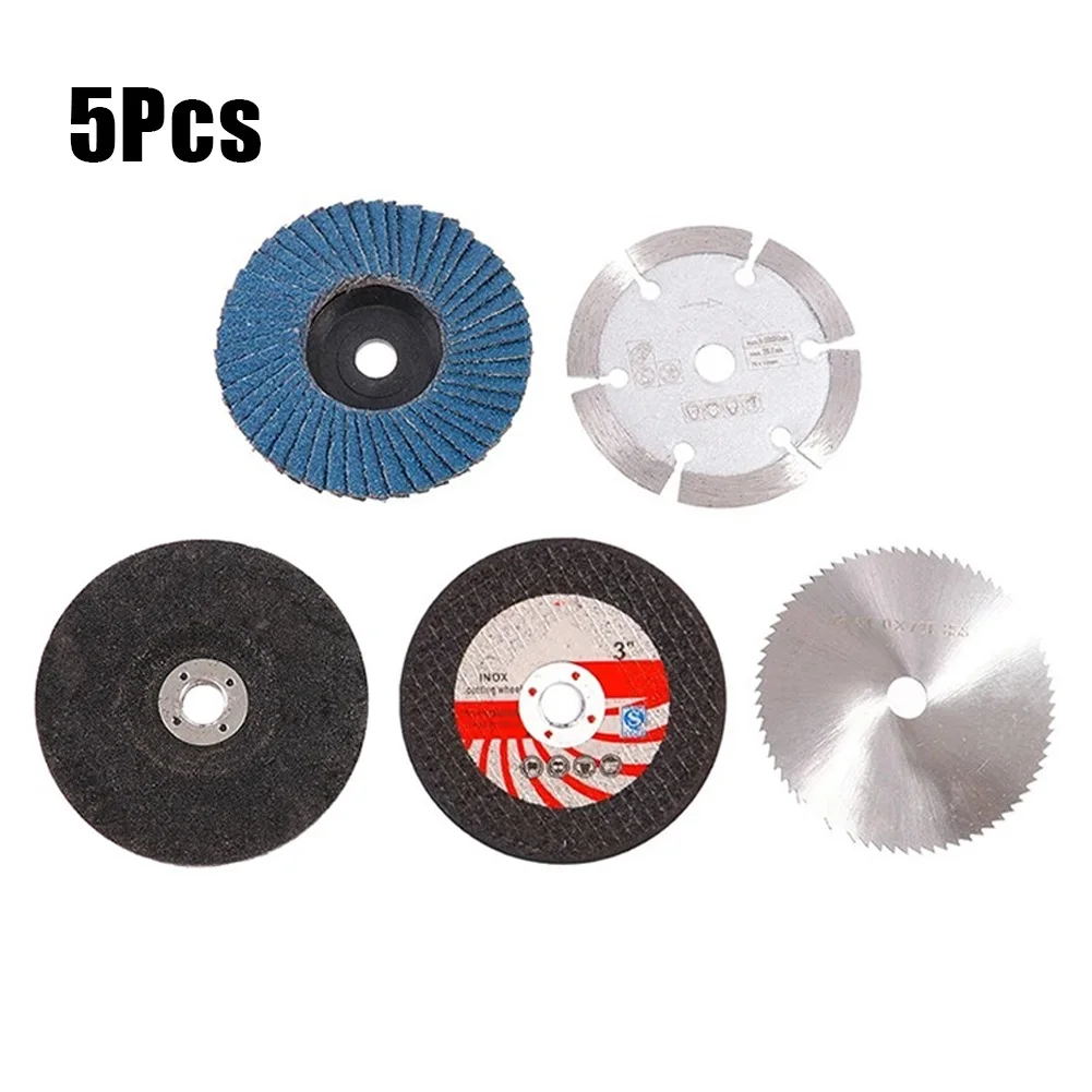 Description Picture 4 of item5pcs 75mm Cutting Disc 3 Inch Metal Circular Saw Blade Grinding Wheel For Angle Grinder Polishers Pad Angle Grinder Accessories