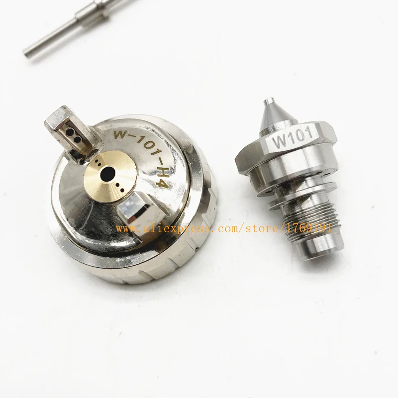 Description Picture 6 of itemJapan W-101 Spray Gun Nozzle Repair Parts 1.0/1.3/1.5/1.8mm, Japan Made, Nozzle+ Needle + Air Cap Set for W101 Spray Gun
