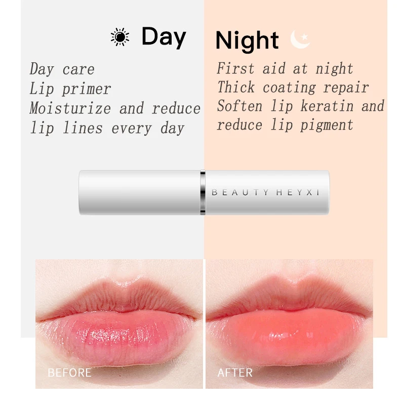 Description Picture 3 of itemHEYXI Lip Balm Moisturizing Lip Balm Anti-chapped Lip Mask Lip Base Cream Primer Moisturizer Lipstick Anti Aging Makeup Lip Care