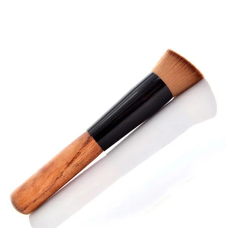 Description Picture 4 of itemProfessional Cosmetic Makeup Tool Kabuki Powder Blush Foundation Flat Top Brush Facial Foundation Brush Makeup Tools Wholesale