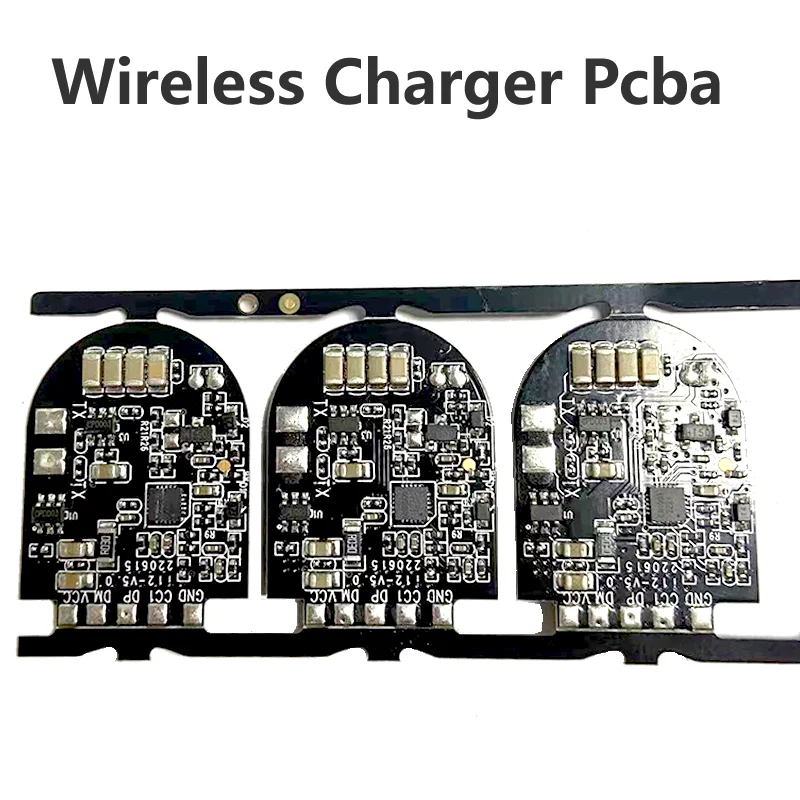 Description Picture 2 of item15W High Power Wireless Charger Module Transmitter PCBA Circuit Board with Qi Coil Support PD Fast Charging iphone 13