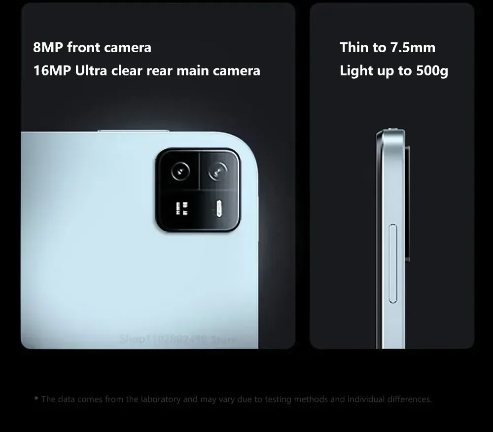 Description Picture 6 of item2024 Original Global Version Tablet Android 13.0 Pad 6 Pro 16GB+512GB Snapdragon 888 TabletsPC 5G Dual SIM Card or WIFI HD 4K Mi