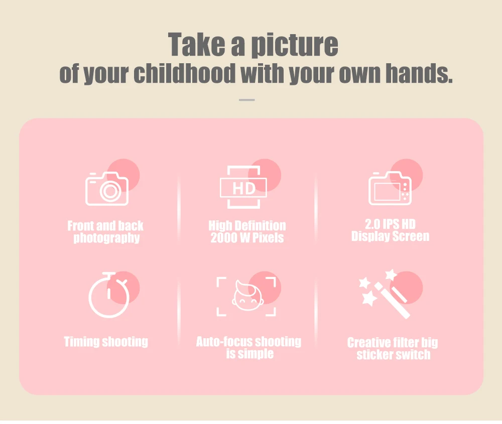 Description Picture 4 of itemKids Camera Digital Portable 2