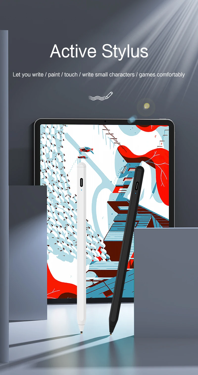 Description Picture 5 of itemHUWEI Stylus Pen for Teclast M40 Pro Plus P30s P40 HD P80T P26T T40 Pro P20S T40S M50HD Tablet Screen Painting Touch Pen Pencil