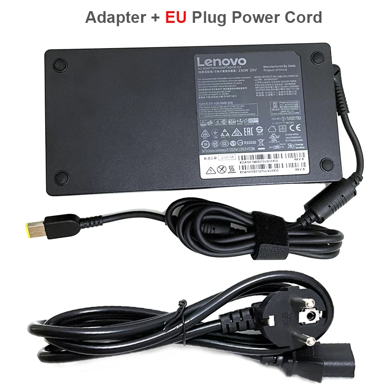 With EU Power Cord