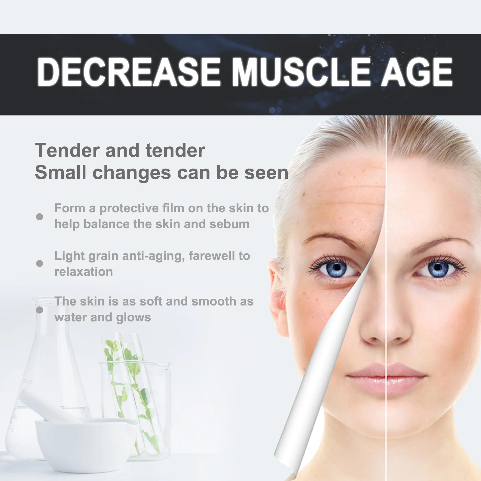 Description Picture 6 of itemRetinol Anti Aging Remove Wrinkle Serum Lifting Brighten Face Skin Fade Eye Fine Lines Moisturizing Firming Facial Essence 30ml