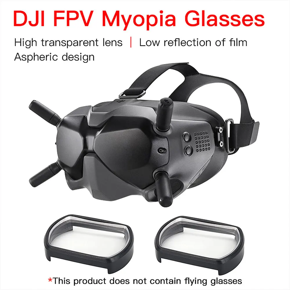 Description Picture 2 of itemCorrective Lenses For DJI FPV Goggles V2 Accessories Customized Myopia Hyperopia Astigmatism Eye Lens Insert Prescription Lenses