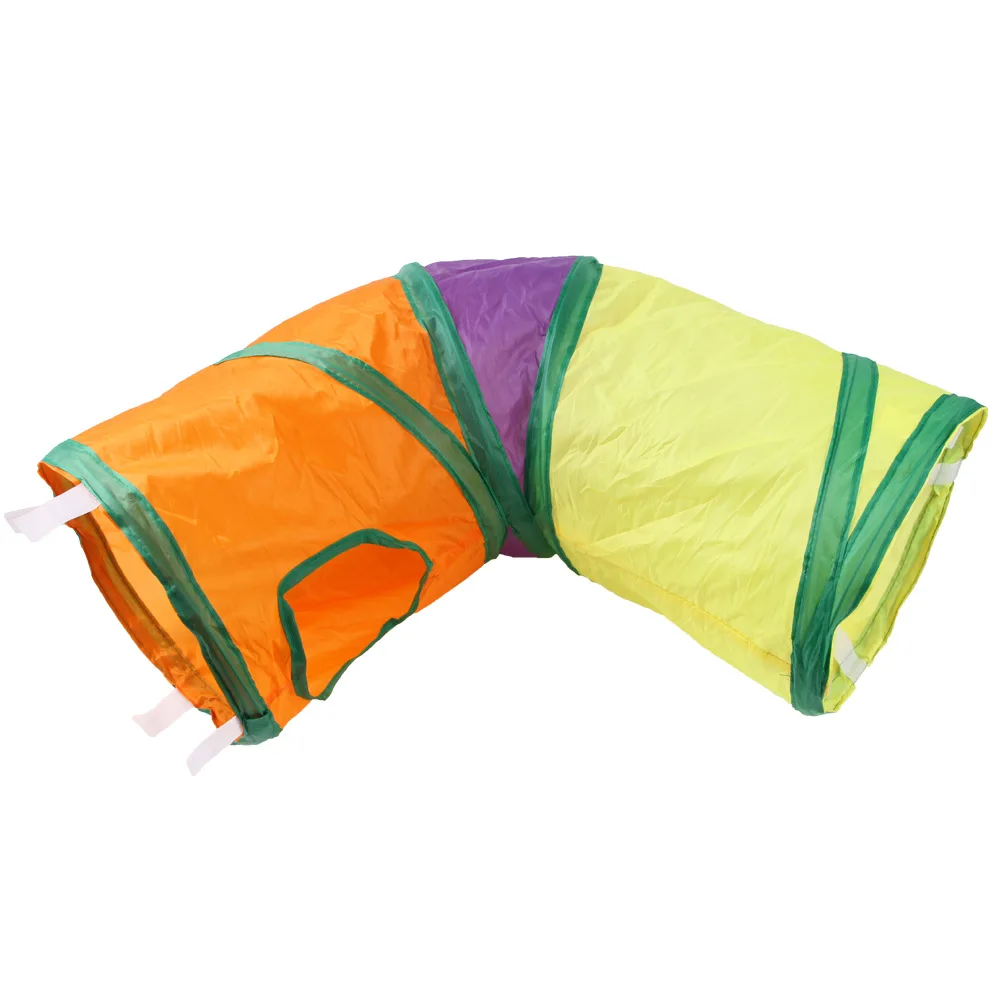 Description Picture 6 of itemFunny Cat Tunnels Foldable Pet Cat Toys Kitty Pet Training Interactive Toys Spliced Tunnel Puppy Kitten Tunnel Tube Pet Supplies