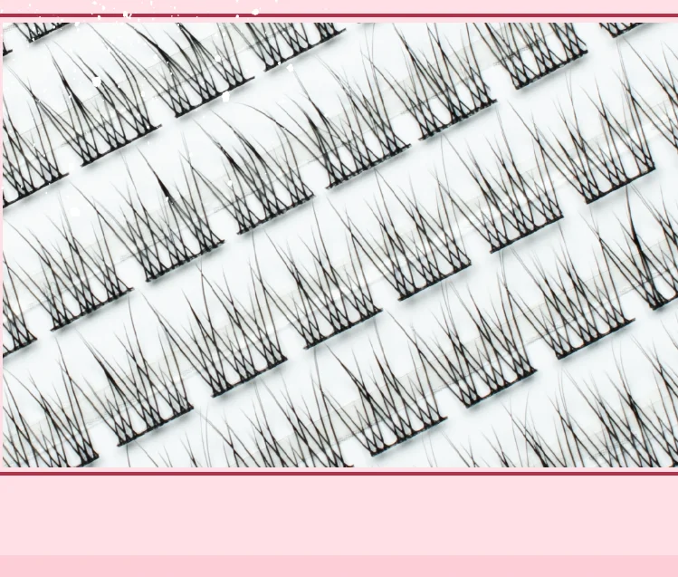 Fish Eyeslash Extension Personal Eye Lash Professional Makeup Individual Cluster Grafting Fake EyeLash Japanese False EyeLashes