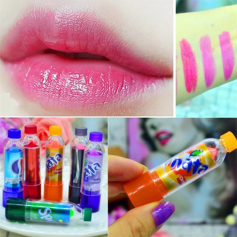 Description Picture 3 of item3pcs or 6pcs Fantastic Coke Bottle Color Change Makeup Lipstick Long Lasting Hydrating Lip Gloss
