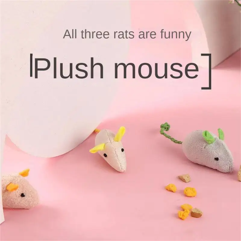 Kitten Toy Cute Modeling Creative Home Accessories Mouse Toy Interactive New Pet Supplies Cat Toy Bite Resistance Pet Products
