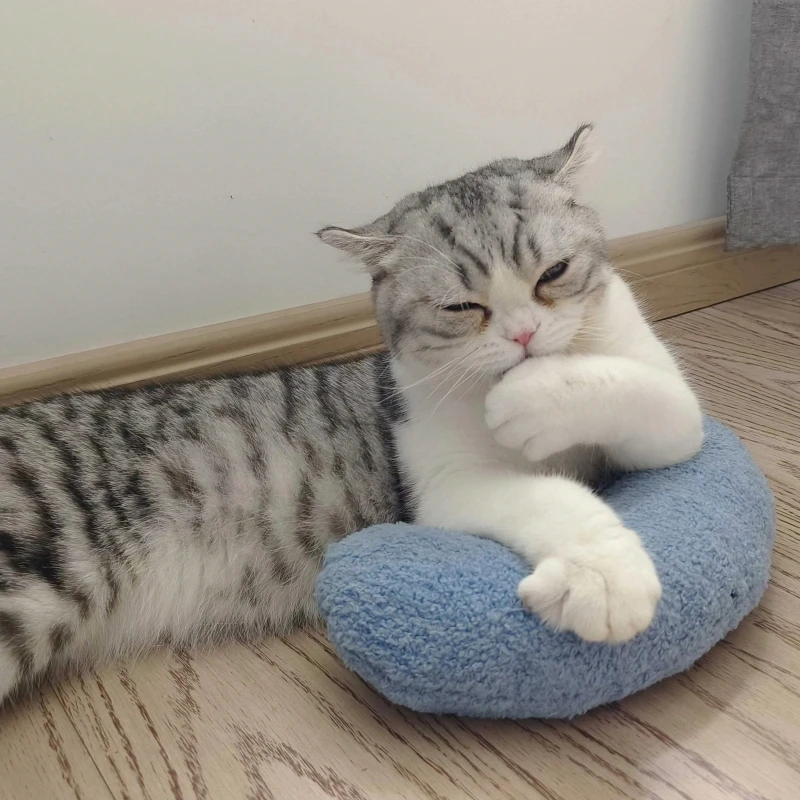 Description Picture 6 of itemCat specific small pillows for pets, dogs, and cats U-shaped pillows, sleeping pads, cat blankets, and warm pet products