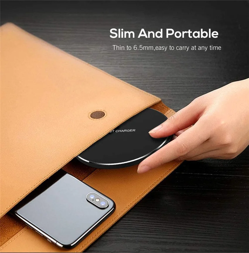 Description Picture 2 of itemNEW 60wFast Qi Wireless Charger Pad for Huawei Mate 30 pro Samsung Galaxy A70S OPPO Reno ACE2 Infinix s5 LG Wireless Charging